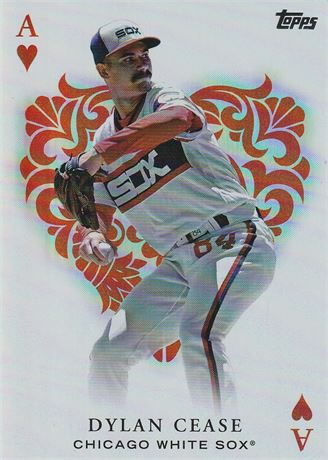 inv033 dylan cease 2023 topps card #aa-22 insert aces chicago white sox