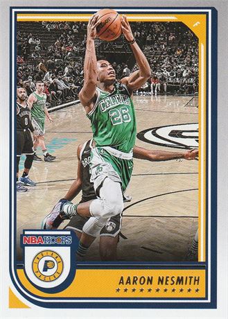 inv320 aaron nesmith 2022-23 nba hoops card #56 indiana pacers